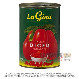 La Gina Diced Tomatoes 400G