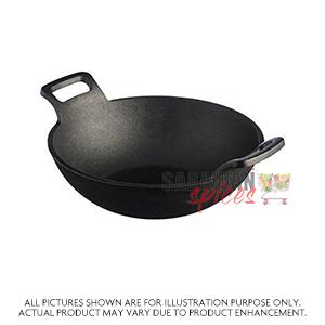 Taj Indian Iron Kadai Size 4