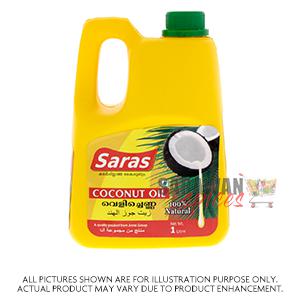 Saras Coconut Oil 1Lt