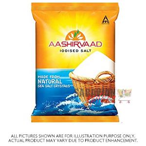 Aashirvaad Iodised Salt 1Kg
